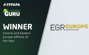 Casino Guru wins Best CEE Affiliate award at EGR Europe 2026