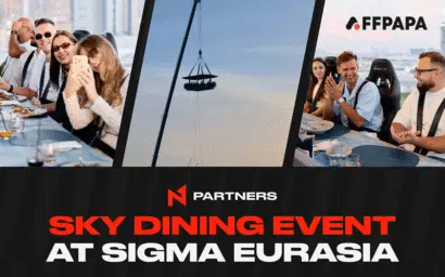 N1 Partners organizes dinner in the sky at SiGMA Eurasia