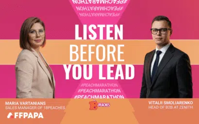 Vitalii Smoliarenko joins 18Peaches #Peachmarathon