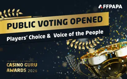 Casino Guru Awards 2026 opens public voting for 2 categories