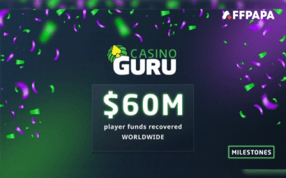 Casino Guru’s Complaint Resolution Center exceeds $60M
