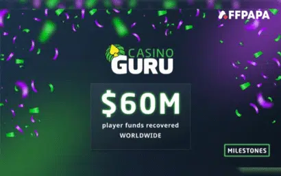 Casino Guru’s Complaint Resolution Center exceeds $60M