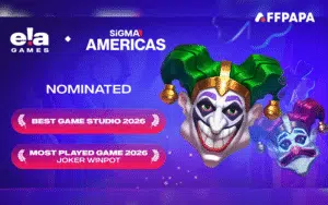 ELA Games featured in 2 SiGMA 2026 Awards categories