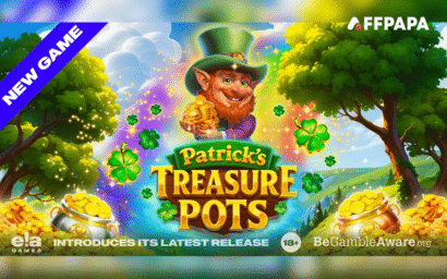 ELA Games launches Patrick’s Treasure Pots slot