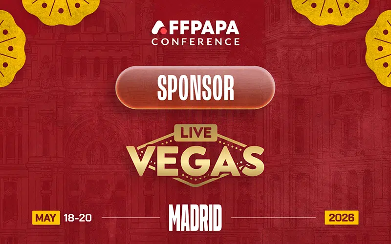 Live Vegas joins as Sponsor at AffPapa Conference Madrid