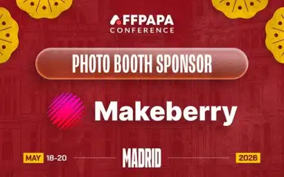 Makeberry Affiliates: Photo Booth Sponsor at AffPapa Conference Madrid