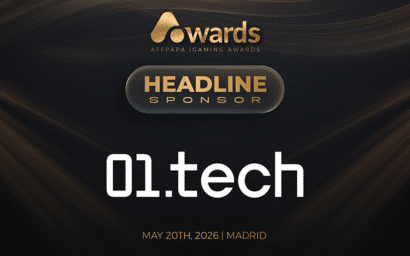 01.tech joins AffPapa iGaming Awards as Headline Sponsor