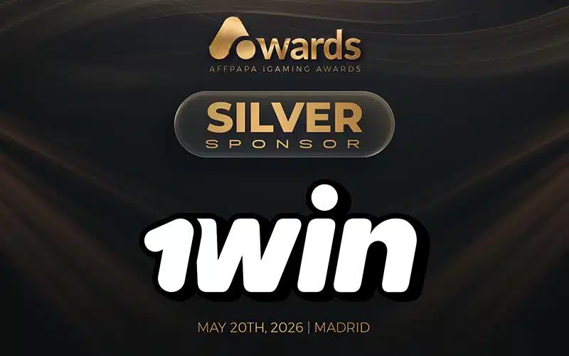 1win als Silver Sponsor bij de AffPapa iGaming Awards 2026