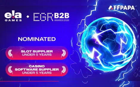 ELA Games earns two spots on the EGR B2B 2026 shortlist