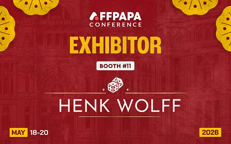 Henk Wolff joins AffPapa Conference Madrid as an exhibitor