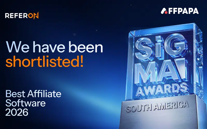 ReferOn shortlisted for “Best Affiliate Software” at SiGMA Awards