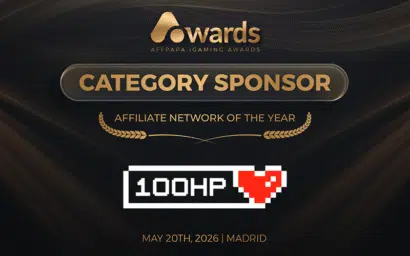 100HP as Category Sponsor at AffPapa iGaming Awards 2026