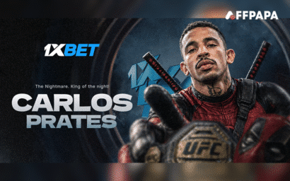 1xBet ambassador Carlos Prates defeats Jack Della Maddalena