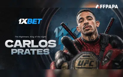 1xBet ambassador Carlos Prates defeats Jack Della Maddalena