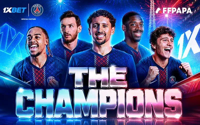 1xBet partner PSG become Ligue 1 champions for the 5th year