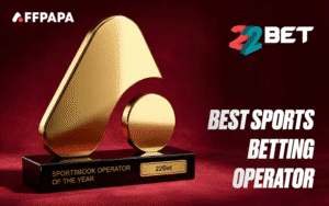 22Bet scores double win at two major iGaming awards in 2026