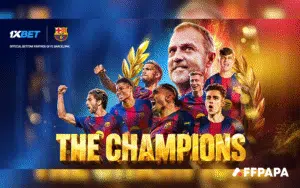 Best for the second year in a row: FC Barcelona and 1xBet