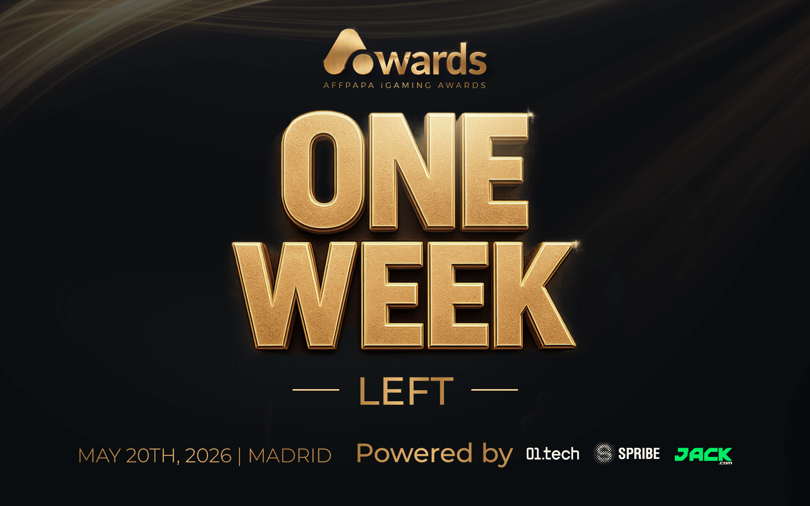 One Week to Go Until the AffPapa iGaming Awards 2026
