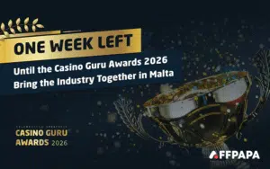 One week left until the Casino Guru Awards 2026 in Malta