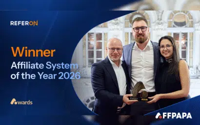 ReferOn named “Affiliate System of the Year 2026” - Latest News
