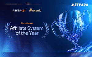 ReferOn shortlisted for Affiliate System of the Year