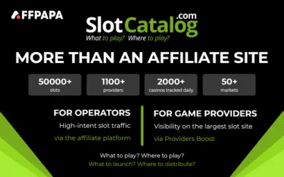 Why SlotCatalog’s affiliate site brings value to both sides of iGaming