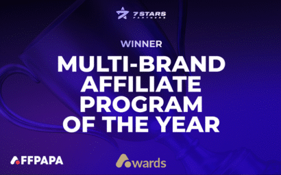 7StarsPartners secures a win at AffPapa iGaming Awards 2026