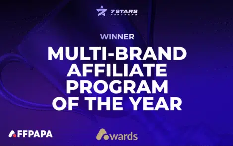 7StarsPartners secures a win at AffPapa iGaming Awards 2026