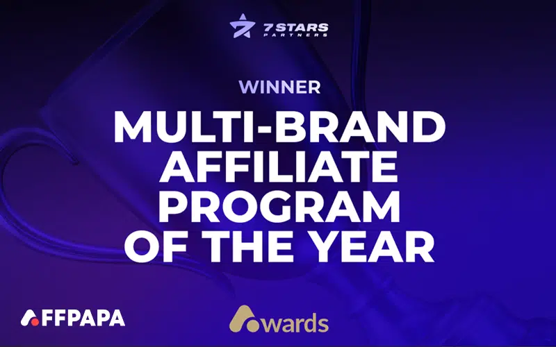 7StarsPartners secures a win at AffPapa iGaming Awards 2026