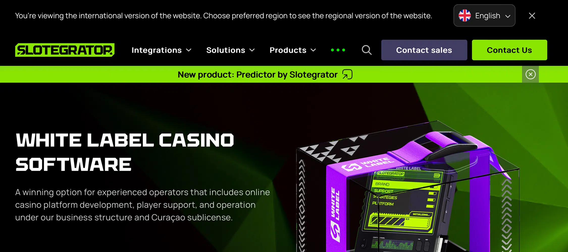 slotegrator white label casino software