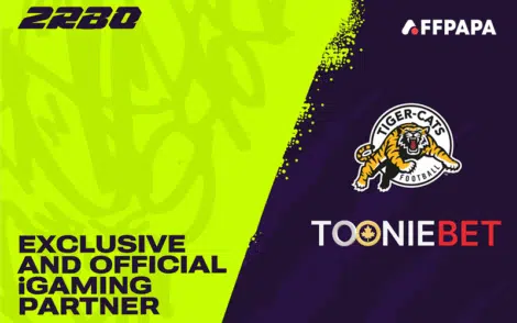 ToonieBet named Exclusive iGaming Partner of the Hamilton Tiger-Cats