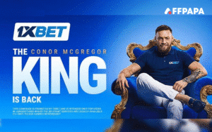 King is back: Conor McGregor as new 1xBet global ambassador