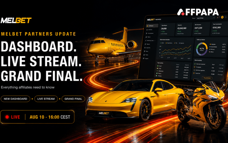 MelBet Partners launches new dashboard features