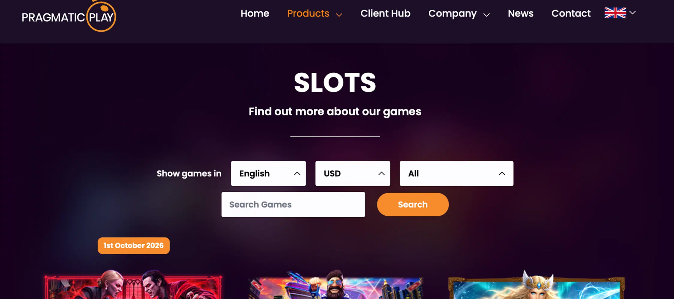 pragmatic play slot game provider