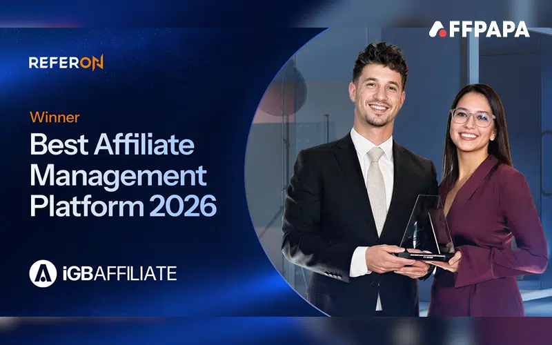 ReferOn wins Best Affiliate Management Platform at iGB 2026