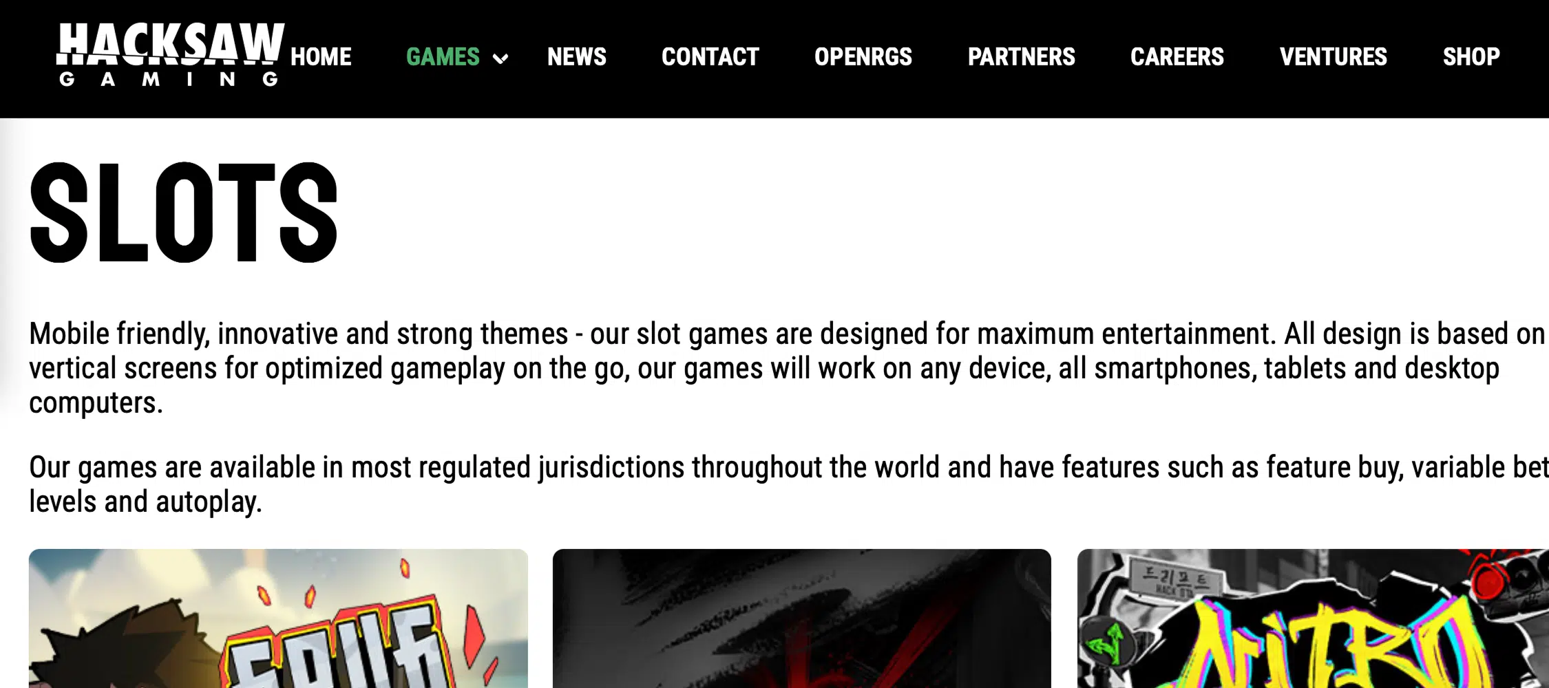 slot provider hacksaw gaming 3