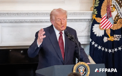 White House teleprompter accused in $100K Trump speech betting - Latest News
