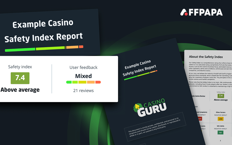 Casino Guru introduces Automated Safety Index Reports