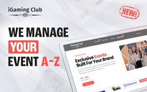 igaming club introduces new event services