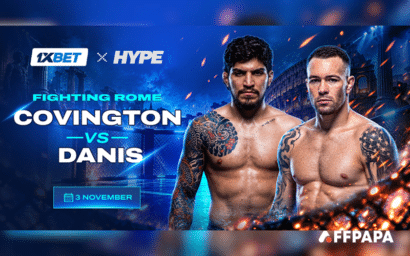 1xBet HYPE Fighting heads to Rome with Covington vs Danis