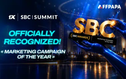 1xBet wins Marketing Campaign of the Year at SBC Awards