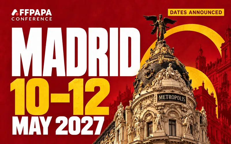 AffPapa’s Biggest Affiliate-Led Conference Returns to Madrid in May 2027