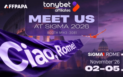 Tonybet Affiliates Heads to SiGMA Rome 2026 - Latest News